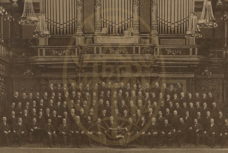 Wiener Philharmoniker mit Felix Weingartner 1910